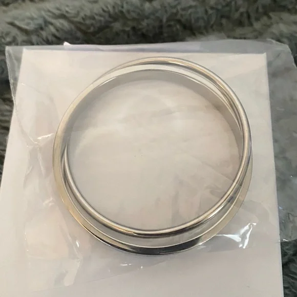 Calvin Klain Silver Bracelet Duo - Picture 3 of 4